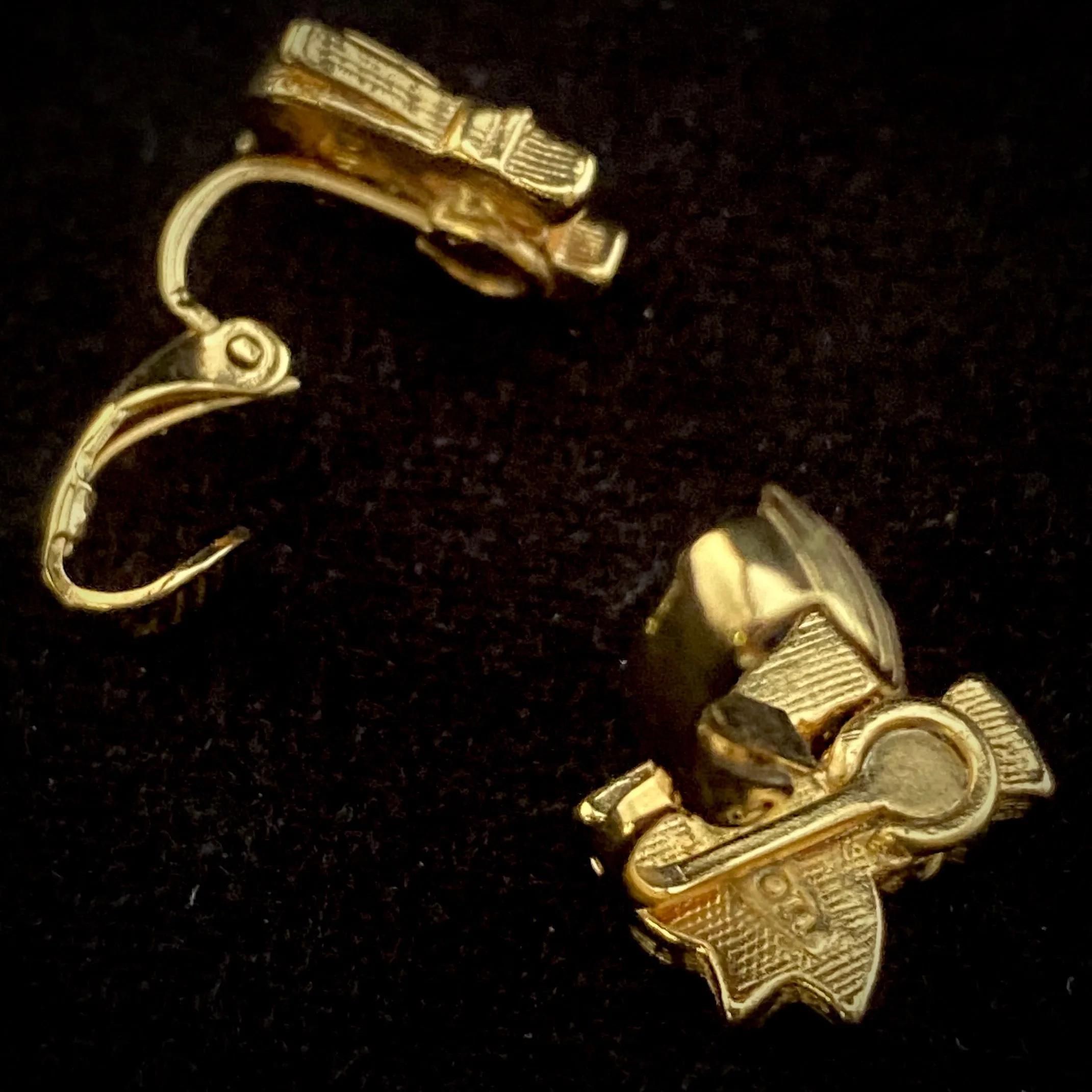 1980 Avon Mr. Snowman Earrings