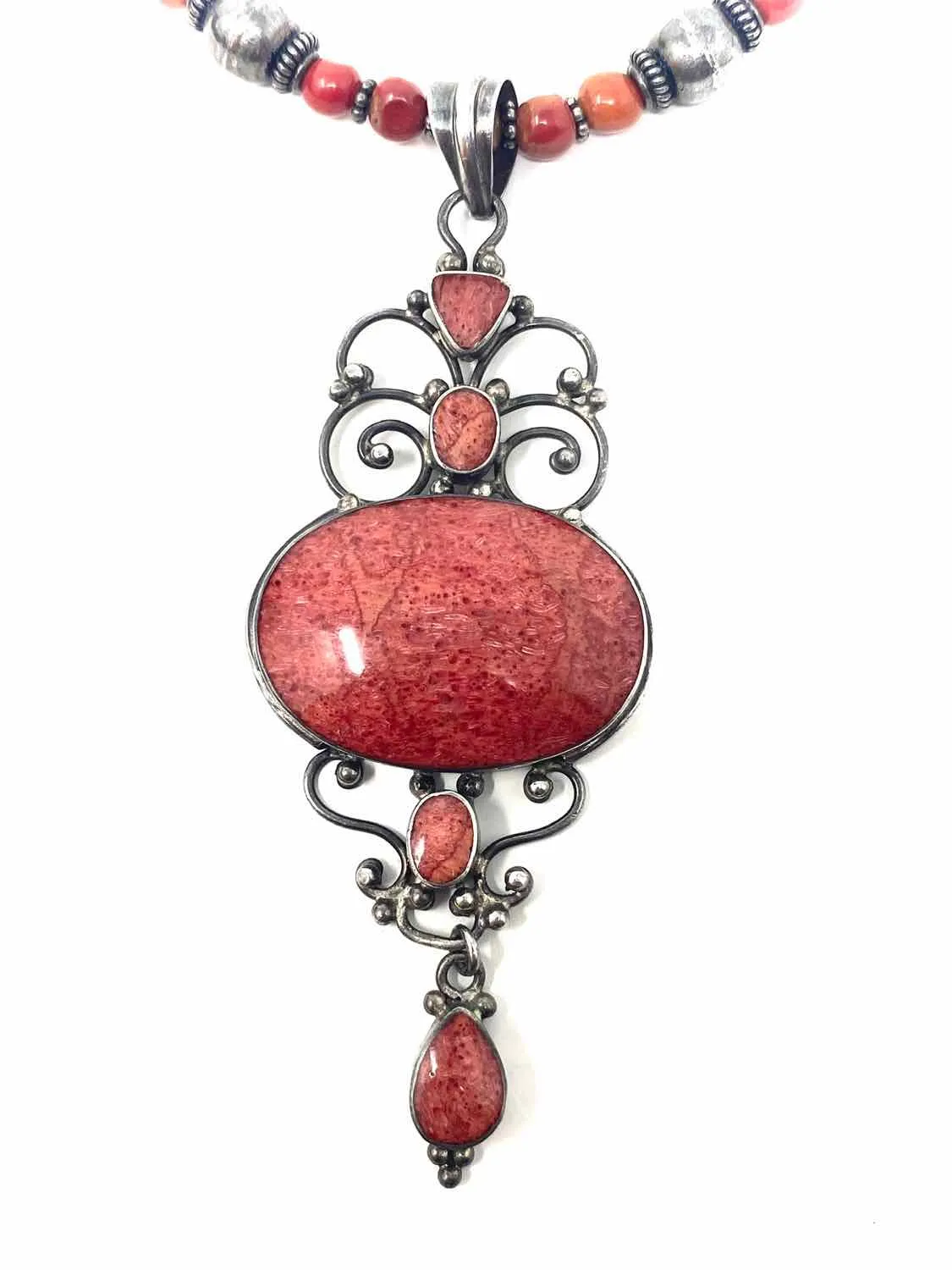 .925 Red Jasper Necklace