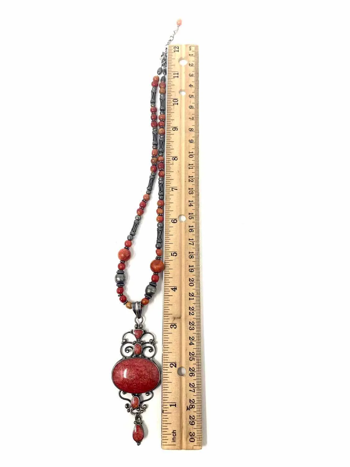 .925 Red Jasper Necklace