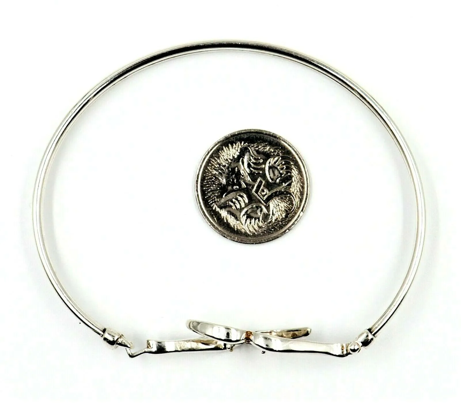 925 Sterling Silver Opening Bangle