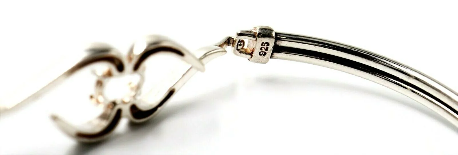 925 Sterling Silver Opening Bangle