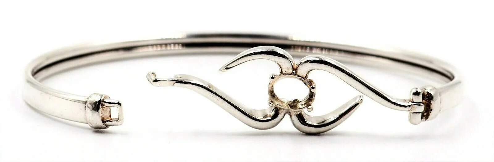 925 Sterling Silver Opening Bangle