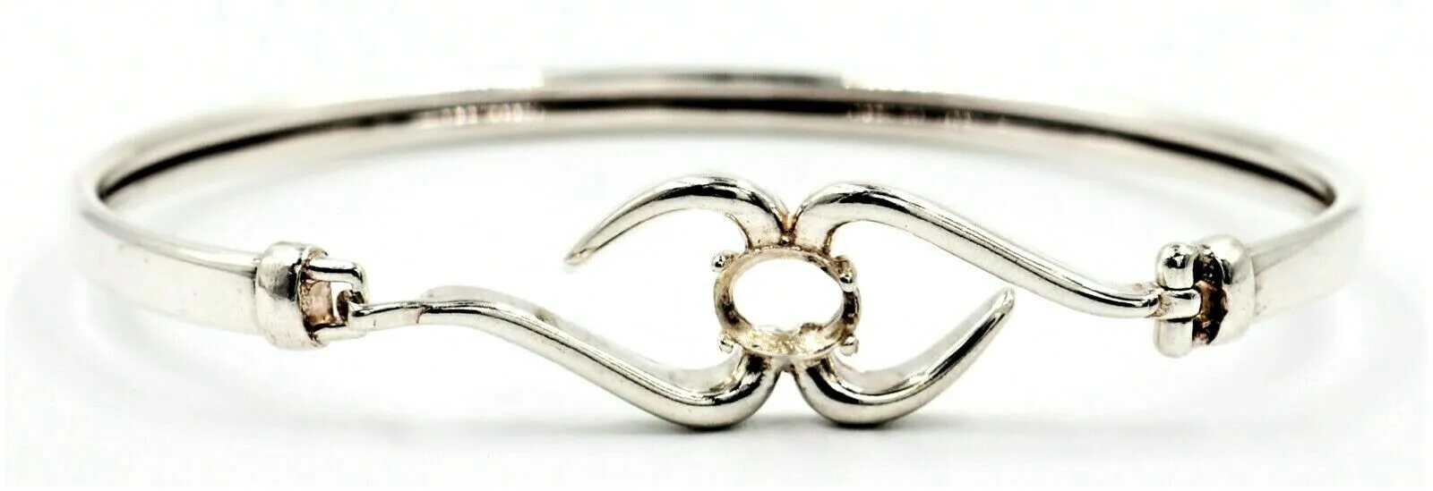 925 Sterling Silver Opening Bangle
