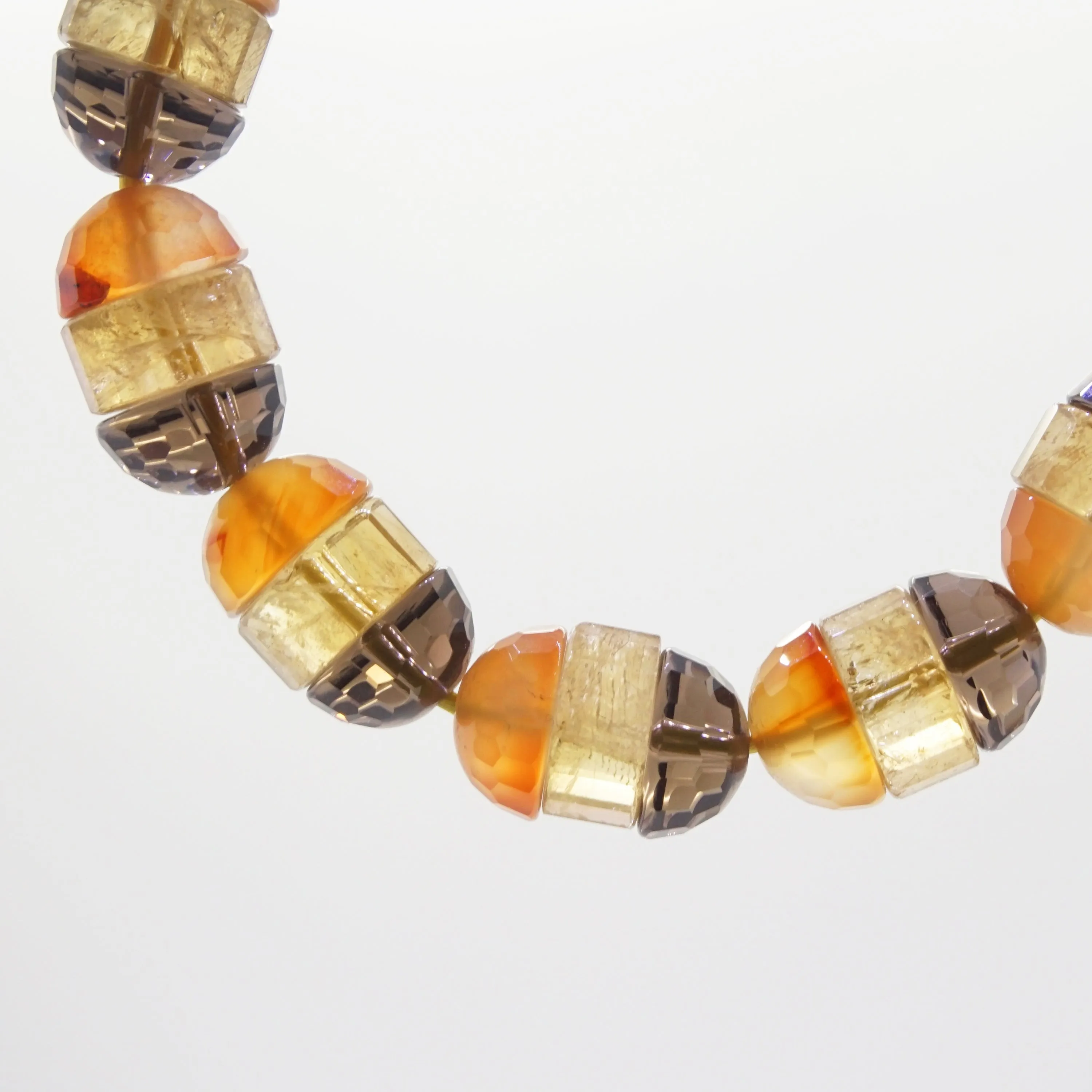 A-Grade Carnelian, Citrine, Smoky Quartz Cups