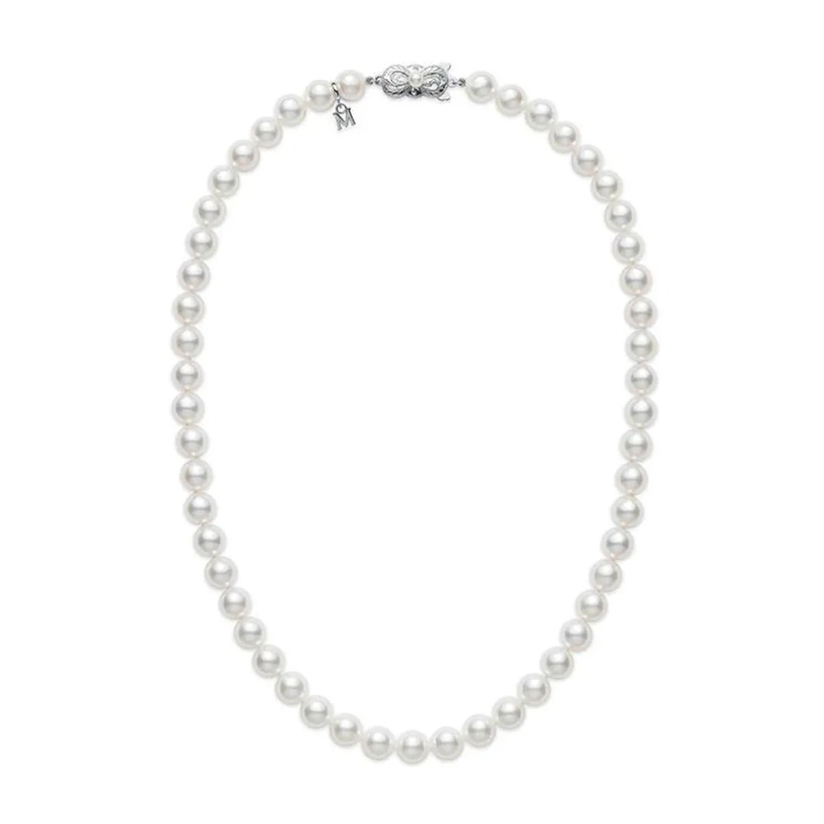 Akoya Cultured Pearl Classic Princess Strand Necklace