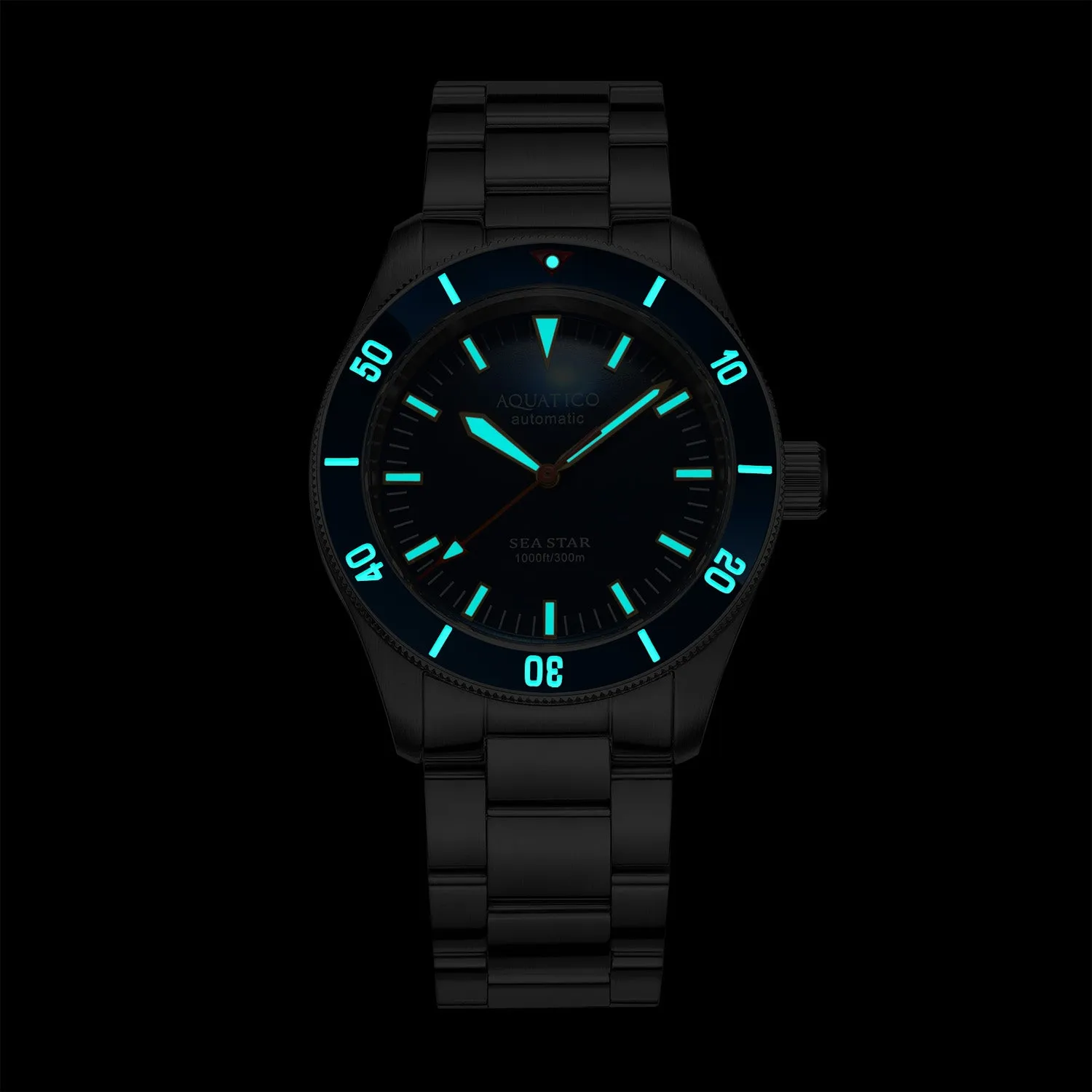 Aquatico Sea Star V2 Black Ceramic Bezel