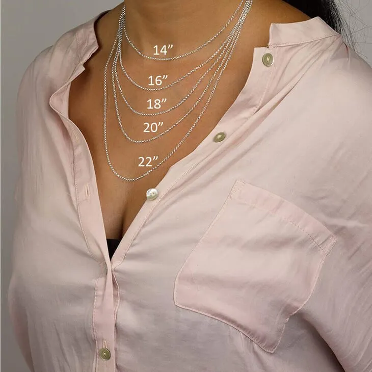 Arabic Name Necklace 14k Gold