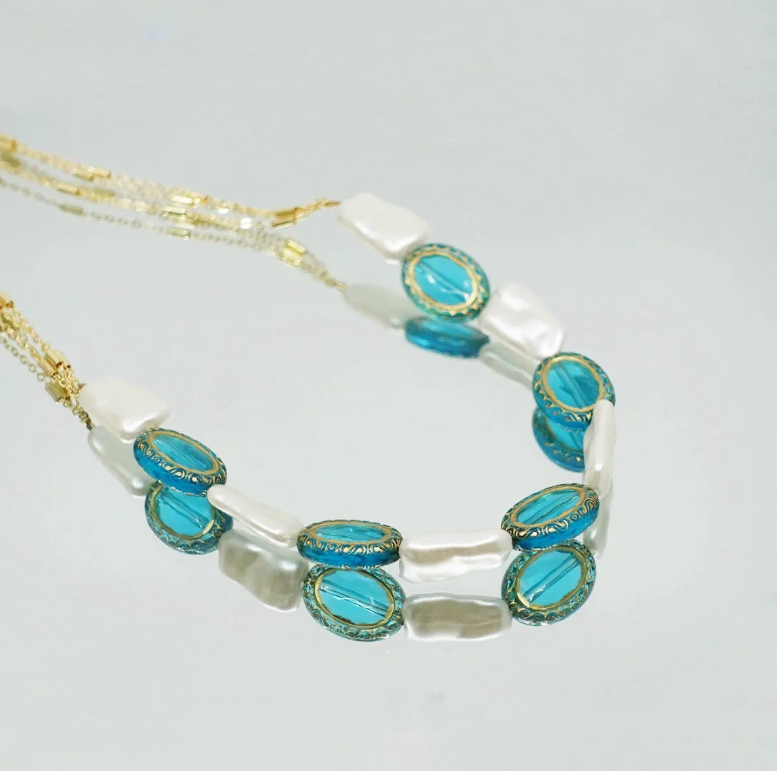 Atlantis Palatial Gemstone Necklace
