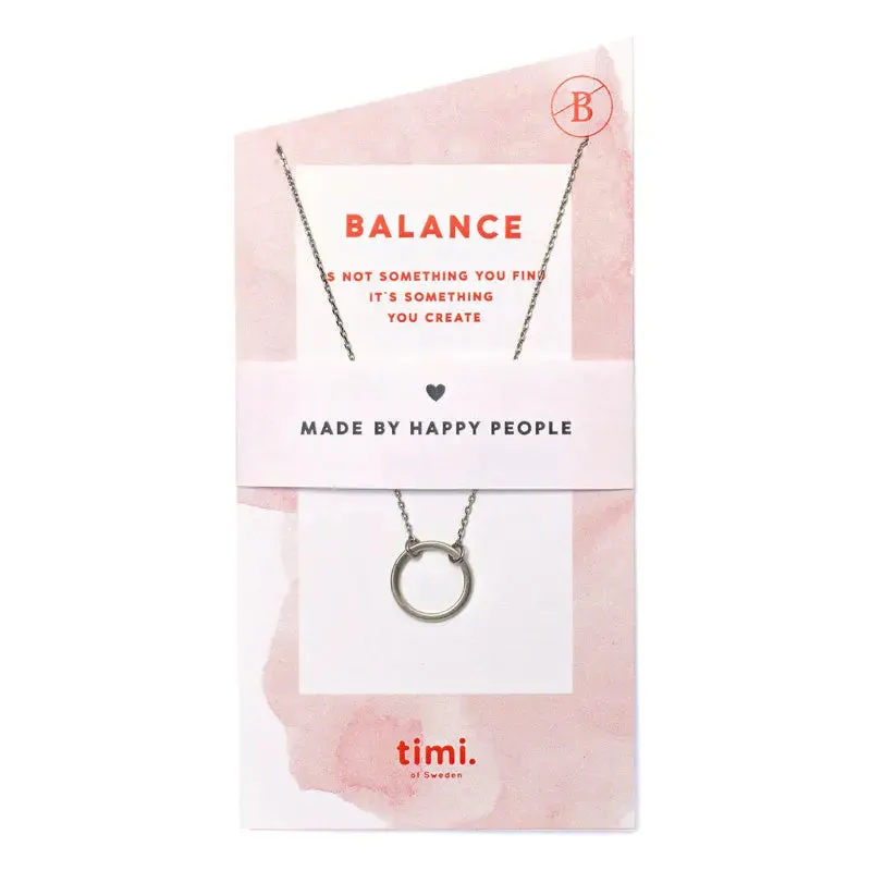 Balance Circle Necklace