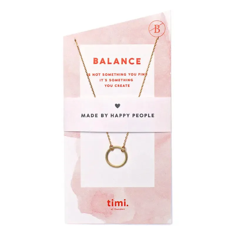 Balance Circle Necklace