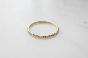 Bangle Bracelet With Jewels
