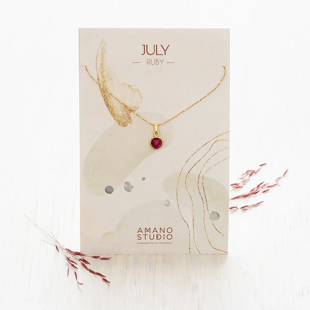 Birthstone Necklaces