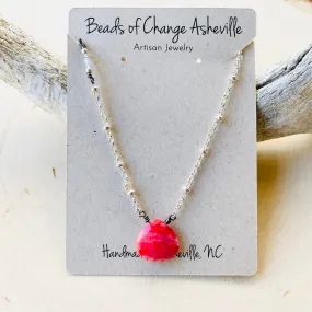 BOCA Ruby Pendant Necklace