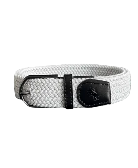 Braided Belt - White