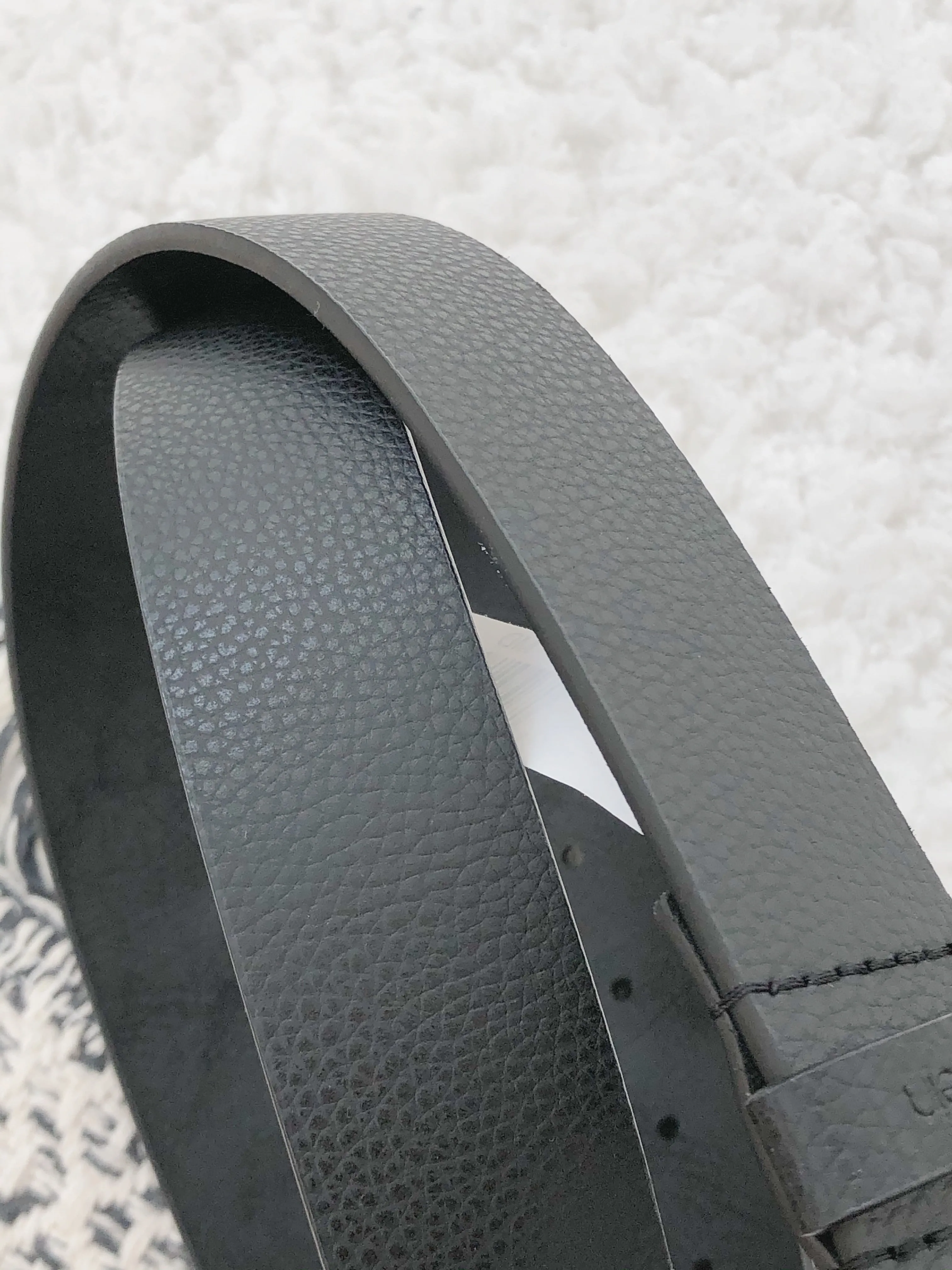 CALVIN KLEIN SQUARE BUCKET BELT
