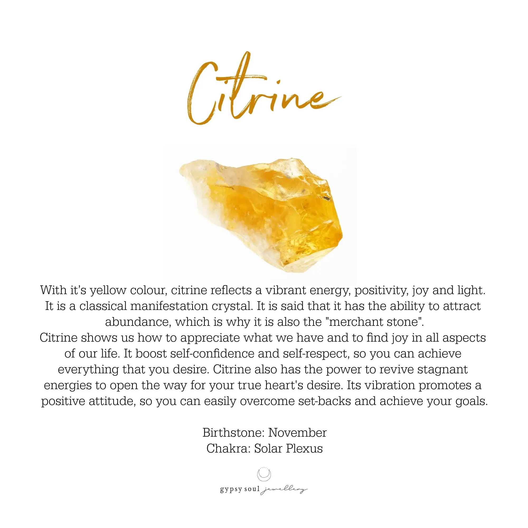 Citrine Bracelet with Sandalwood - Manifestation Bracelet