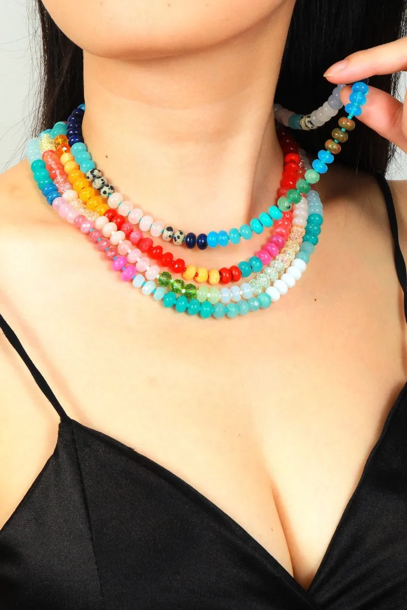 Gemstone Necklace | Natural Agate