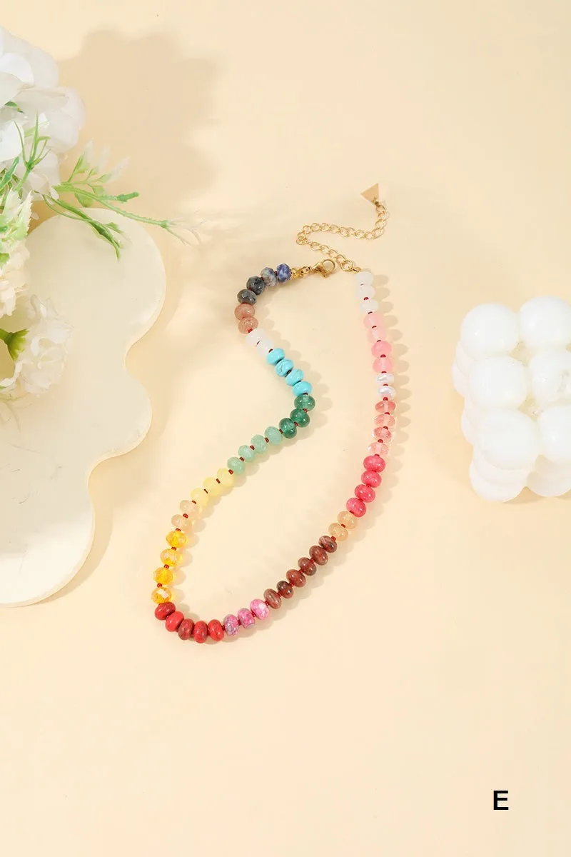 Gemstone Necklace | Natural Agate