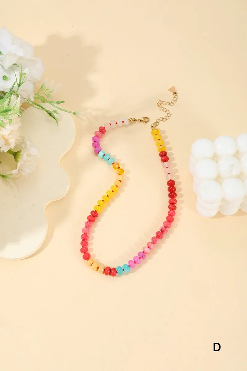 Gemstone Necklace | Natural Agate