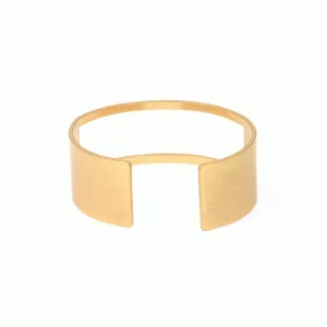 Gold Cut Out Cuff Bracelet