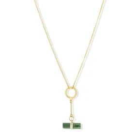 Greta Malachite Necklace