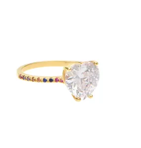 Heart Band Ring