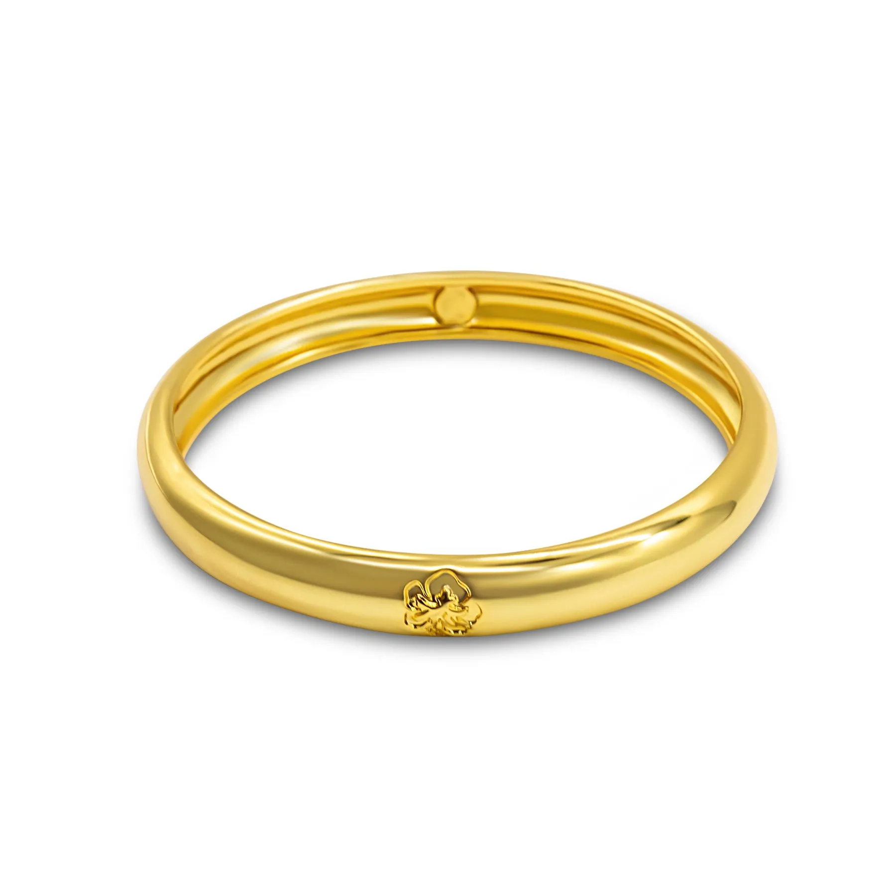 Hibiscus Bangle- Gold