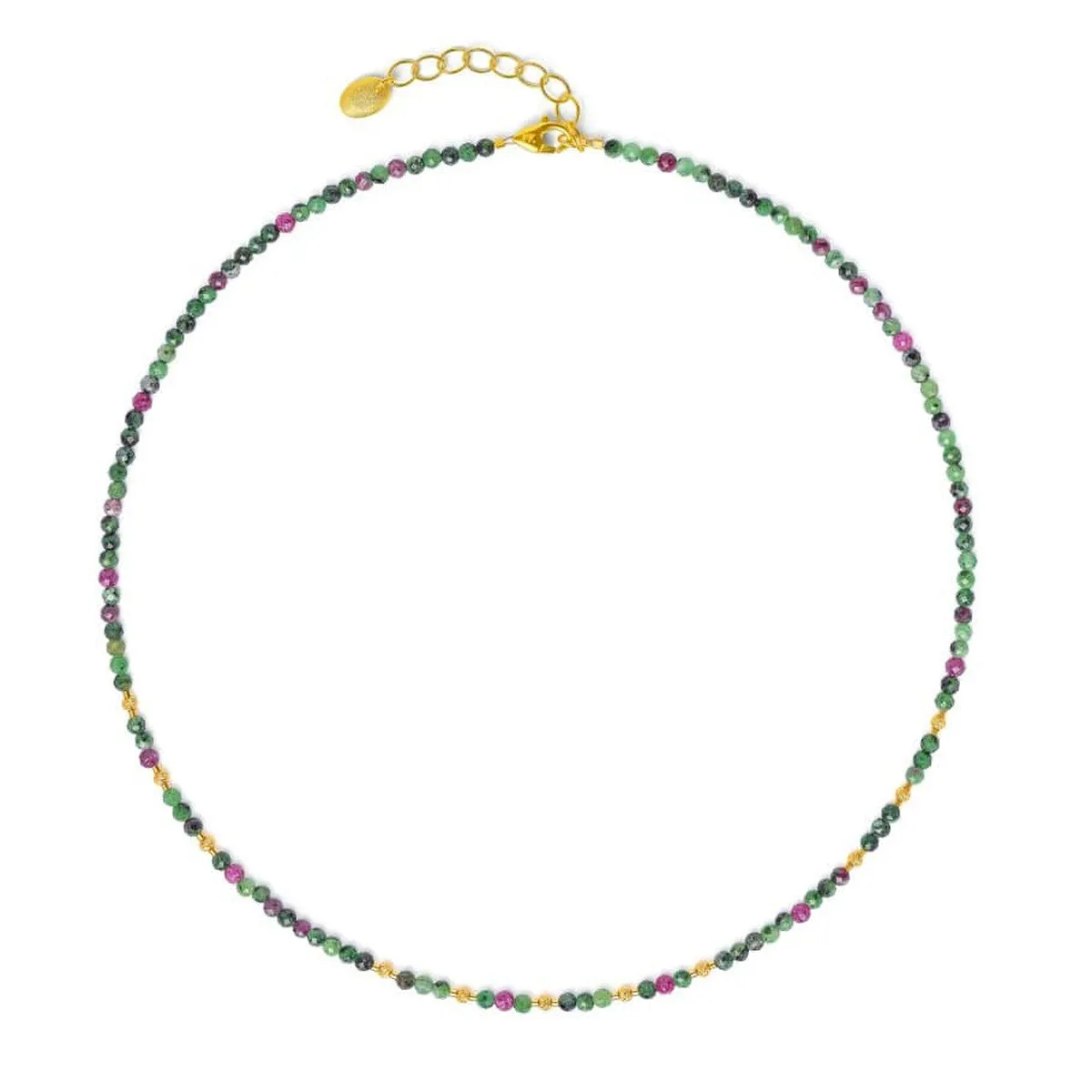 Indina Ruby Zoisite Necklace - 83936086