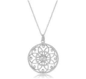 Iyanna Interlocking Circles CZ Pendant