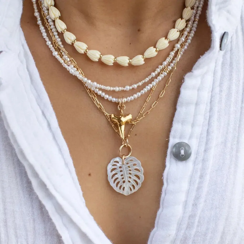 KE ALOHA Pikake Choker Necklace - Aloalo