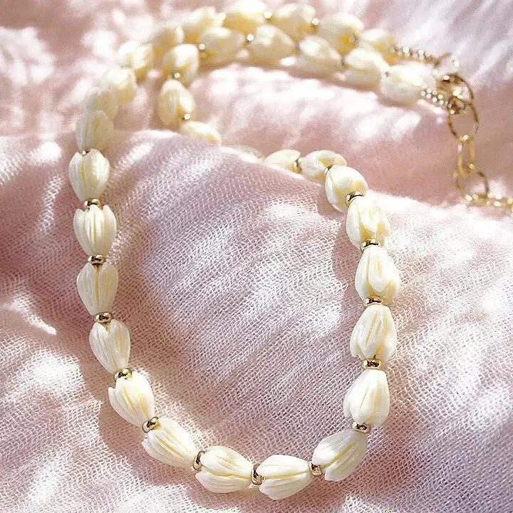 KE ALOHA Pikake Choker Necklace - Aloalo