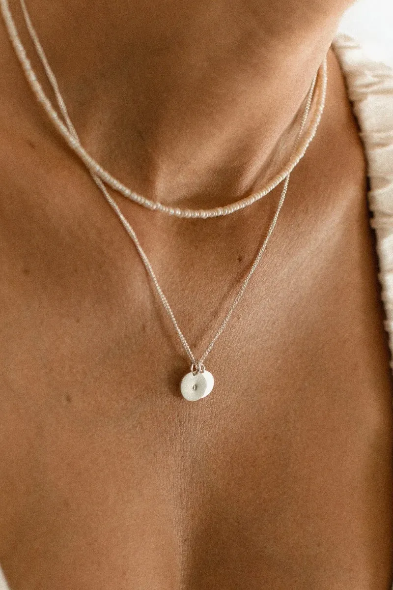Keeping it Personal Necklace - Silver