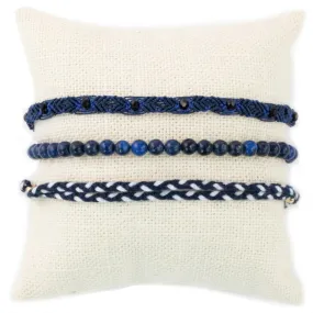 LoveStoned Throat Chakra - Lapis Lazuli (Set of 3)