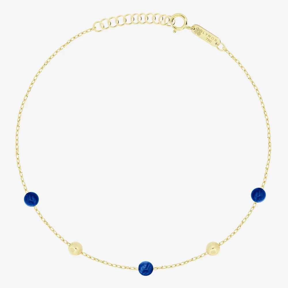 Margo Bracelet in Lapis Lazuli