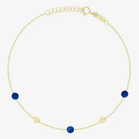 Margo Bracelet in Lapis Lazuli