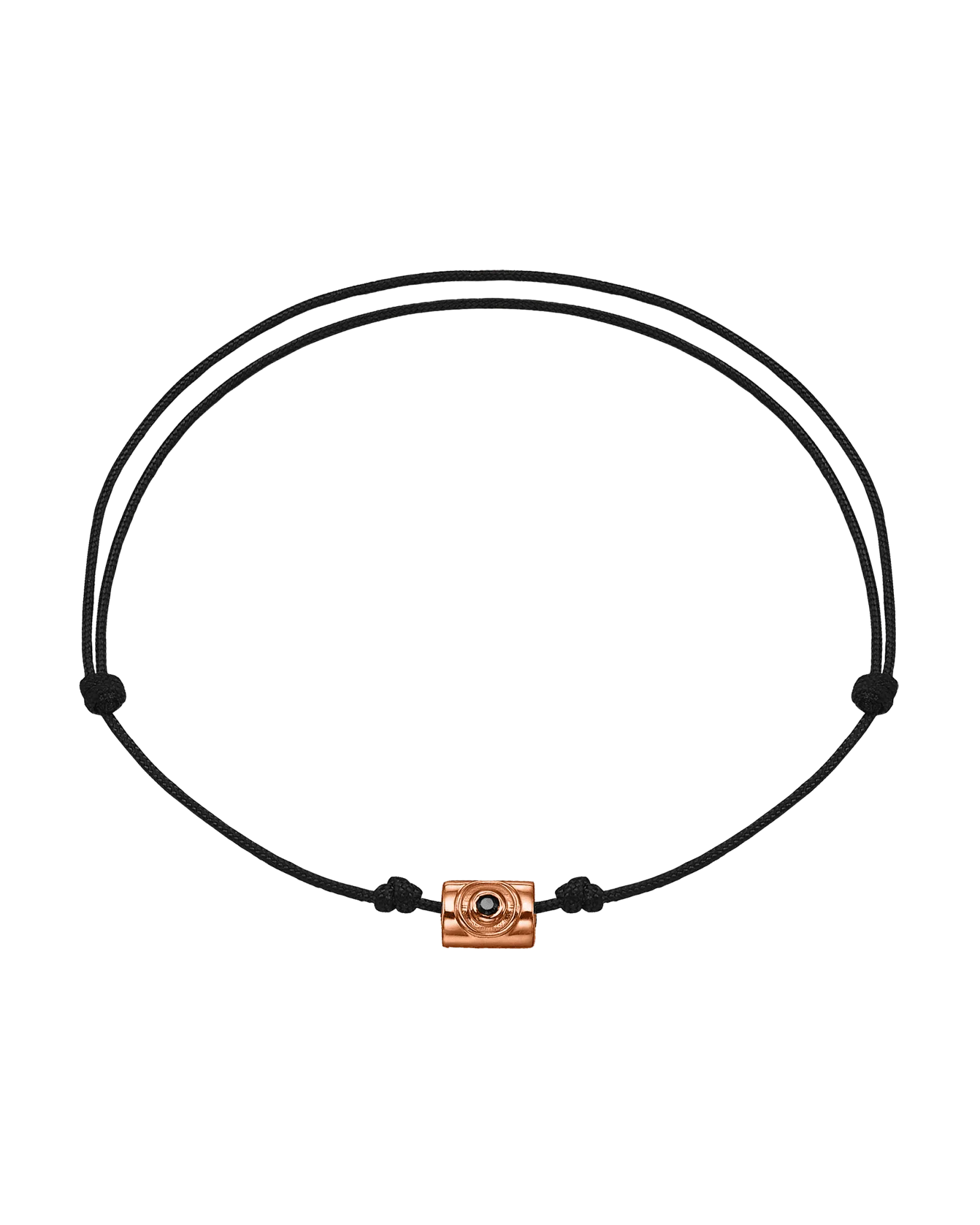 Men's Sapphire Santorini Evil Eye Bracelet - 14K Rose Gold
