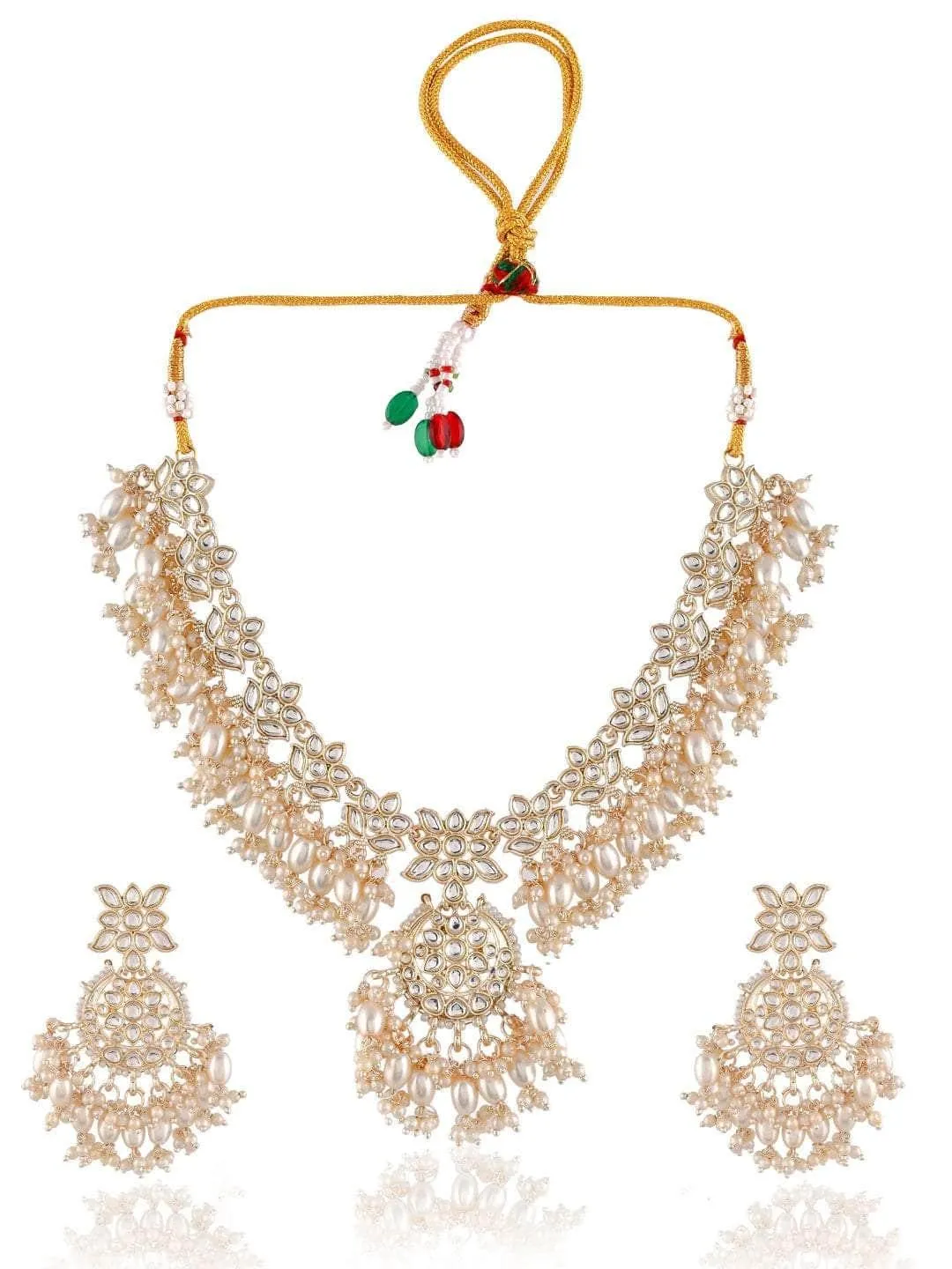 Prestigous Basra Cheed Bead Set White