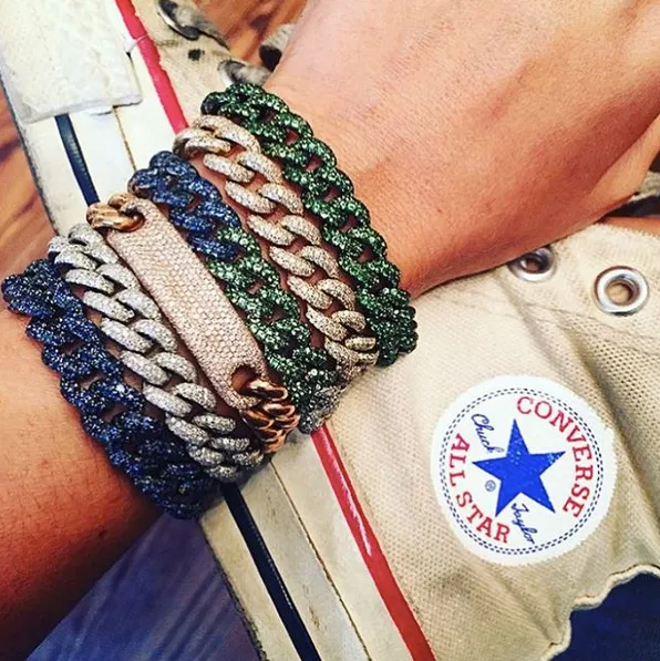 READY TO SHIP BLUE SAPPHIRE ESSENTIAL LINK BRACELET