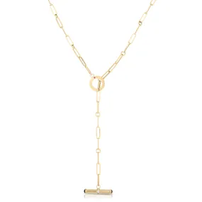 Roberto Coin Oro Classic 18K Yellow Gold Diamond & Ruby Necklace