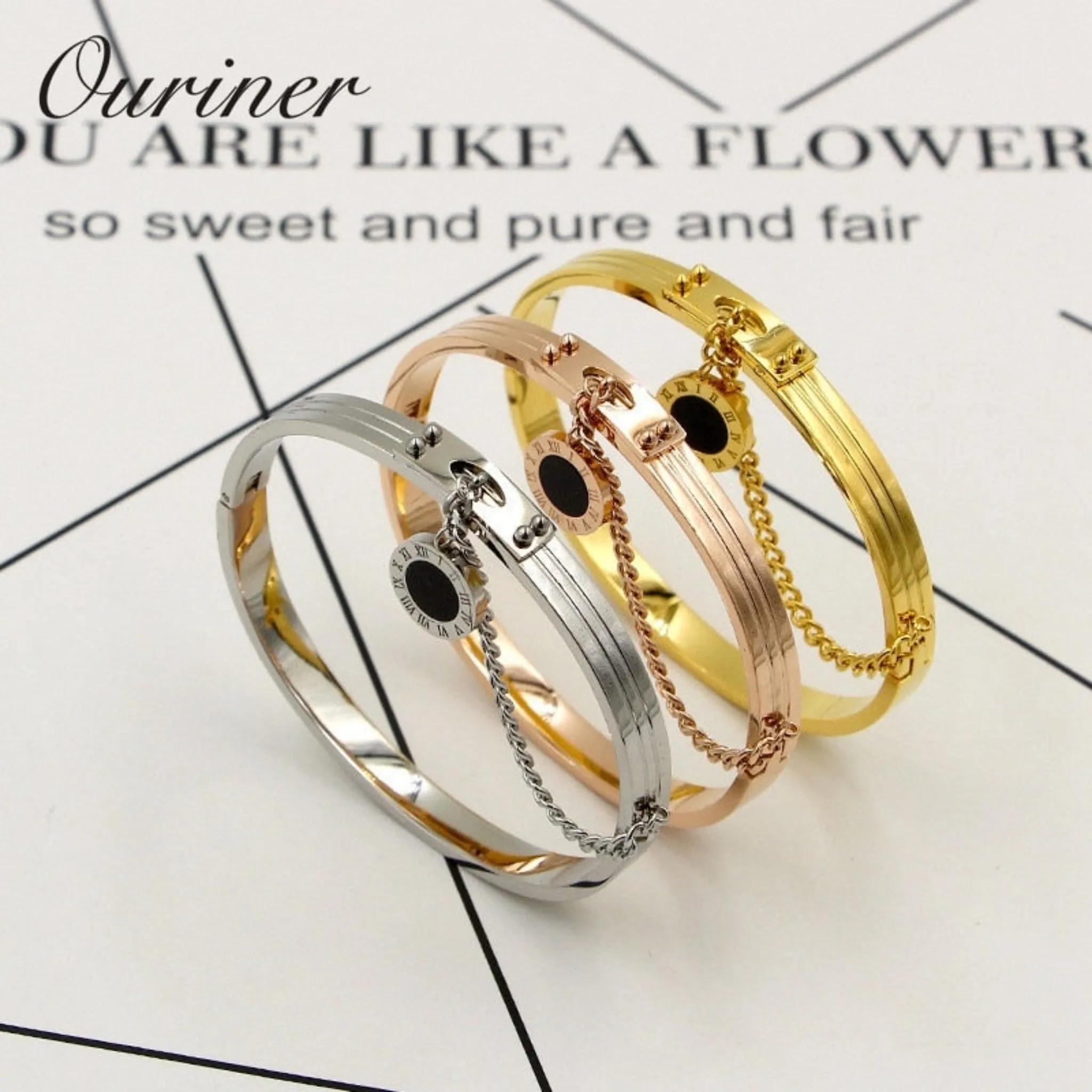 Round Tag Bracelet For Women