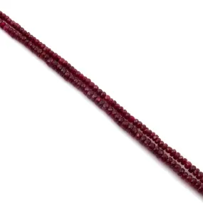 Ruby Beaded Necklace