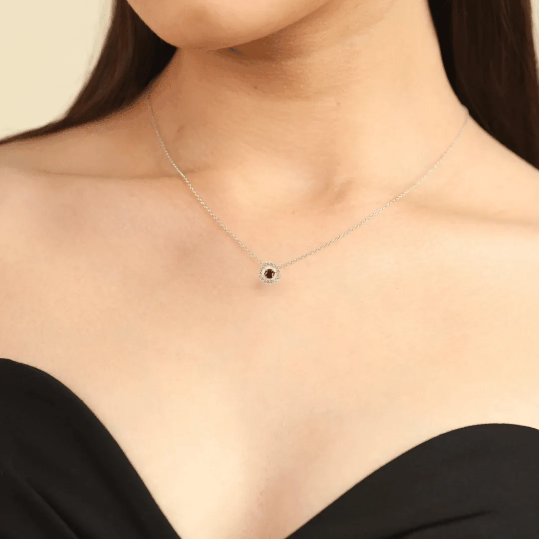 Ruby Dancing Necklace
