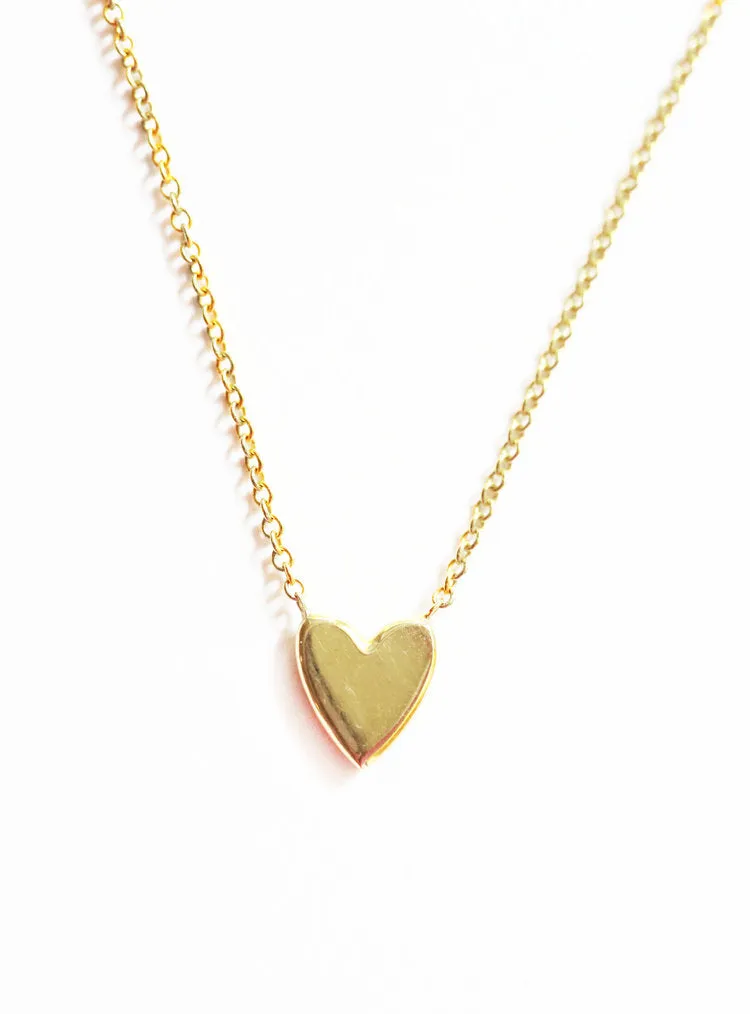 Ruby Heart Necklace