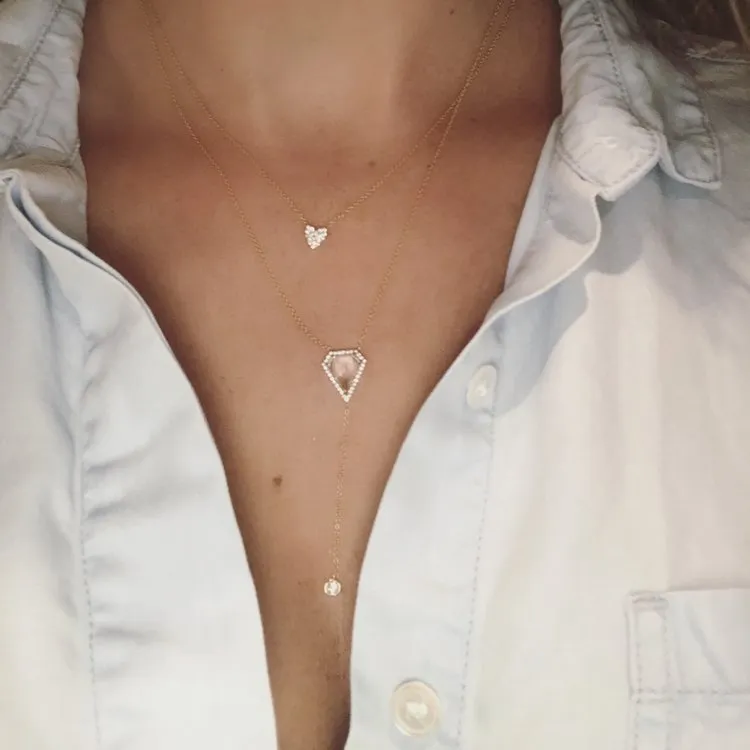 Ruby Heart Necklace