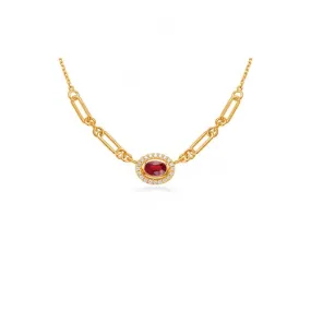 S. Kashi & Sons Ruby Necklace N1319-RYG