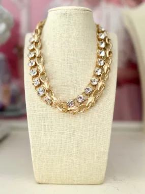 She's Full Of Fire Necklace - Gold