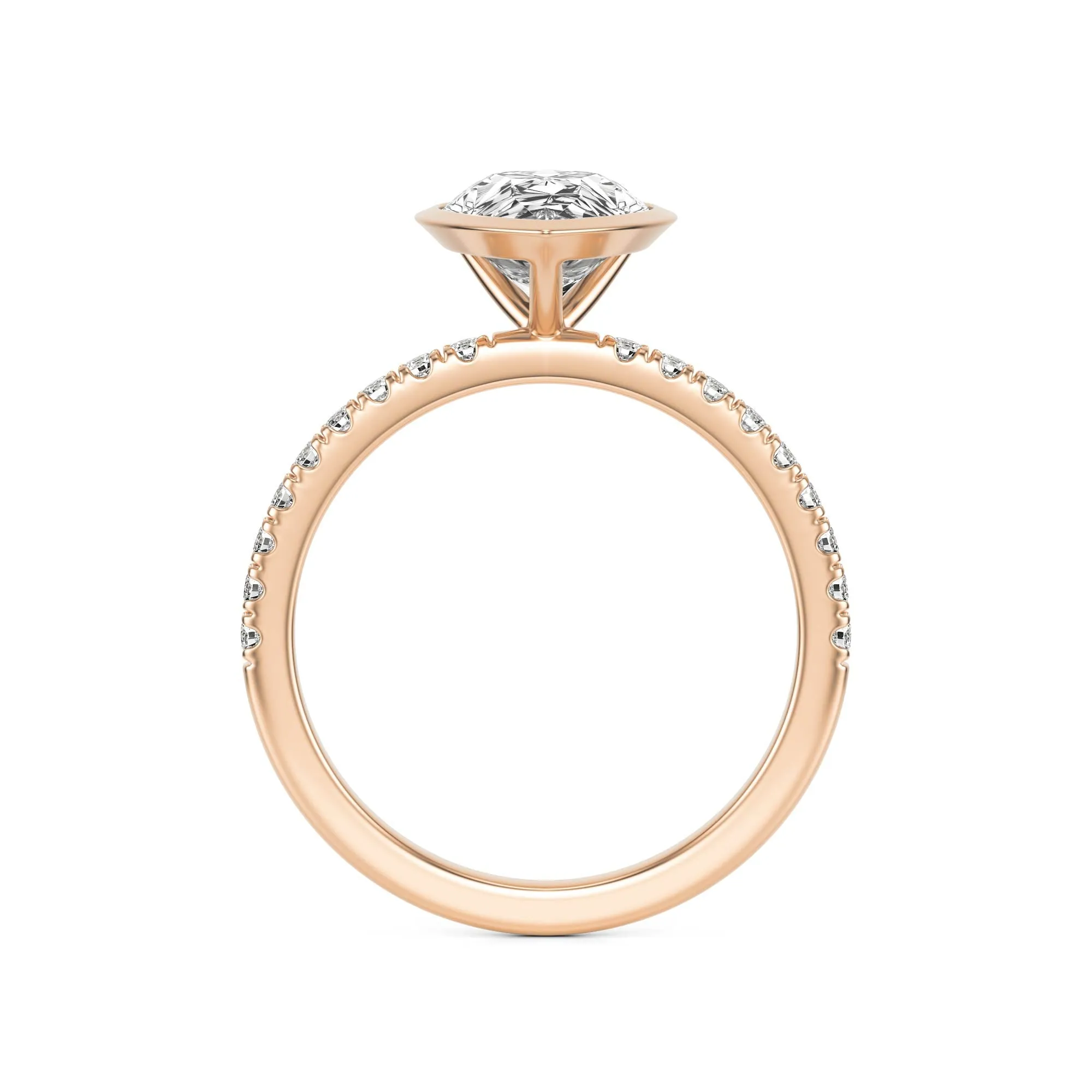 The Pear Bezel Pavé