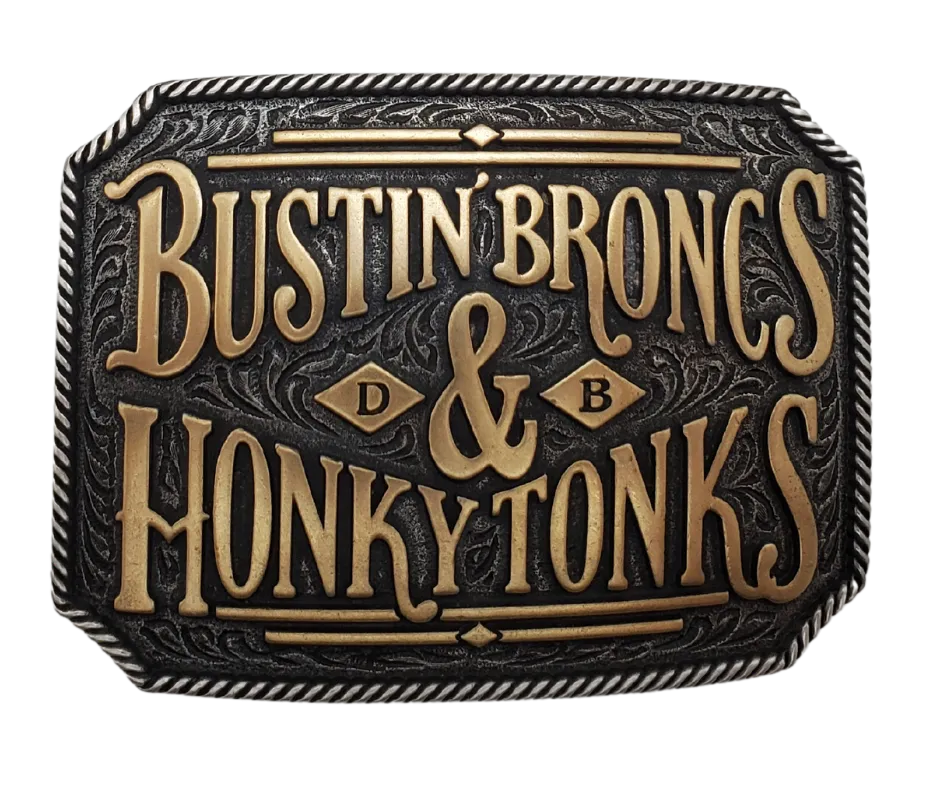The "Honky Bronc" Belt Buckle