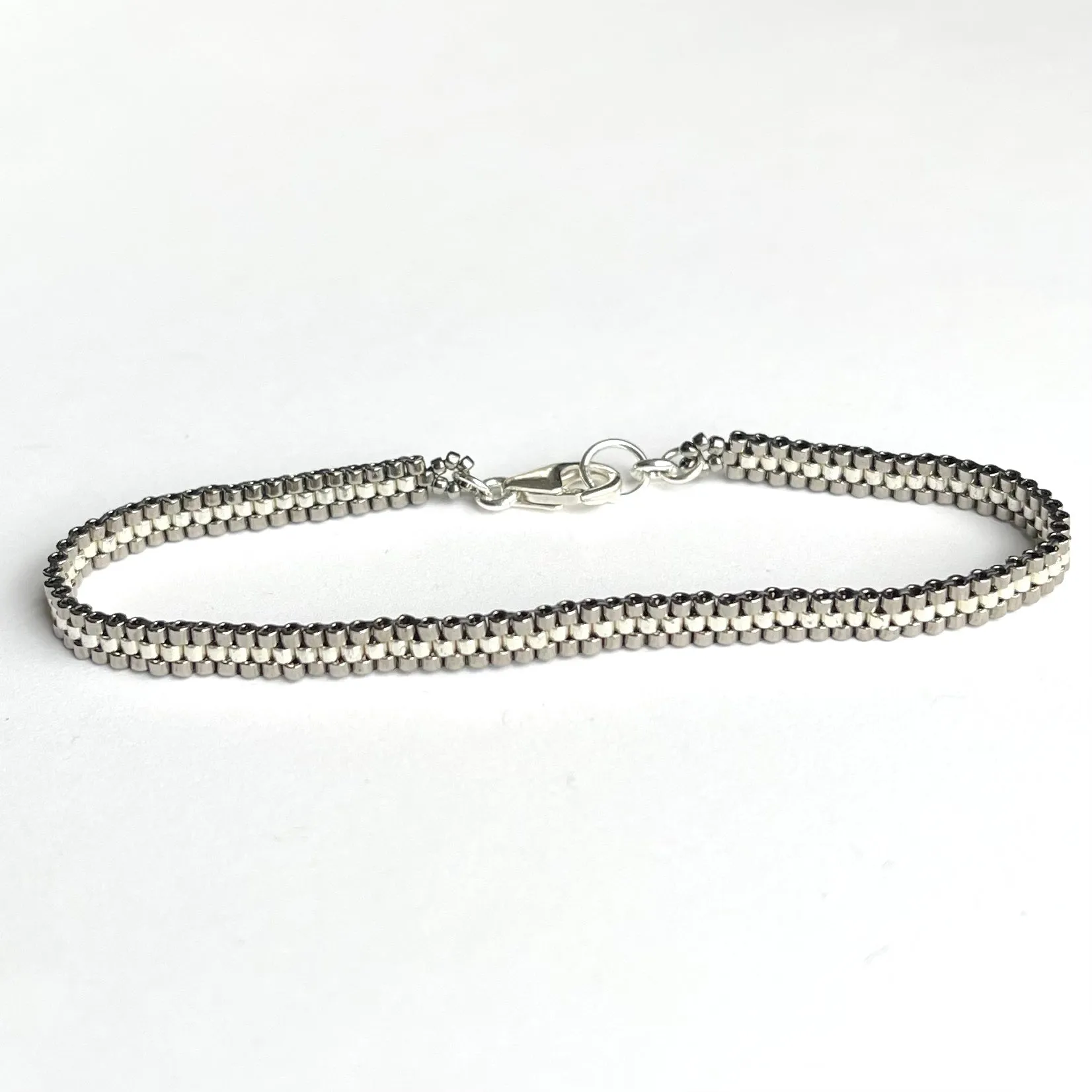 Two-tone Minimalist Miyuki Bracelet