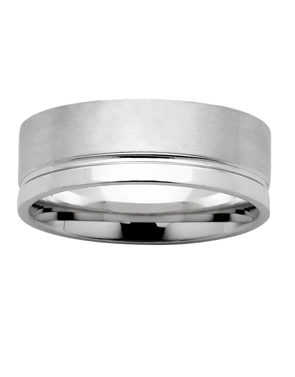 Wedding Band - Patterened Wedding Band - 781250